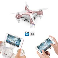 GoolRC Wifi FPV Mini Drone With Camera Live Video, 3D Flips, High/Low Speed, High Hold Mode, One Key Return Smallest RC Quadcopter