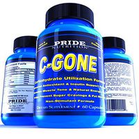 #1 Fat Burner - C-Gone 60 Pills - Best Carb Blocker and Fat Absorber - Non-Stimulant Weight Loss Supplement with Chromium Picolinate, Carnitine, Glutamine, ALA, Gymnema Extract and Vanadyl Sulfate