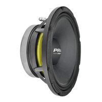 PRV AUDIO 10MB800FT 10" Mid Bass 8 ohms Pro Audio Speaker 99dB 400 Watts RMS 2.5" VC (Single)