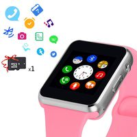 Janker Smart Watch, Bluetooth Smartwatch Android iOS Phone Compatible Unlocked Watch Phone with SIM Card Slot Camera Pedometer Touch Screen Music Player Wrist Watch for Women Men