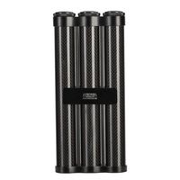 LUBINSKI Cigar Jar Tube for 3 Cigar Fingers Holders Humidor Cigar Moisturizing Case,Packed by Nice Gift Box (3 Tube)