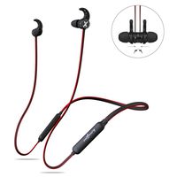 LiteXim Bluetooth Headphones, Dual Drivers Magnetic Earbuds Workout Sweatproof Headphones HD Stereo in Ear Earphones (IPX5 Waterproof, Built in Mic, 7Hours Playtime) (H9)