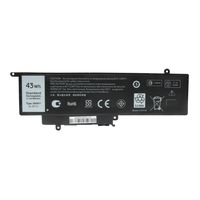 Replacement Laptop Battery for Dell Inspiron 11 3147 3000 3152 Series Inspiron 13 7347 7352 Series GK5KY 04K8YH 92NCT 092NCT 4K8YH P20T 43Wh 11.1V