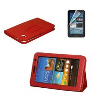 Aroko(TM) PU Leather Flip Case with Stand for 7-inch Samsung GALAXY Tab 2 P3100/P3110/ P3113/P6200 (Samsung Galaxy Tab 2 7inch, Coffe)