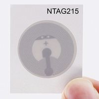 Timeskey NFC 10PCS NTAG 215 NFC Stickers NXP NTAG215 NFC Tags 100% Compatible with TagMo and Amiibo, 504 Bytes Memory Fully Programmable