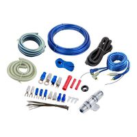 Bullz Audio (SPAK8BL) Standard Blue 8-Gauge Power Amplifier Kit