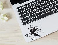 Trackpad Tinker Bell Fairy Peter Pan Disney Macbook Laptop Decal Sticker Die Cut Vinyl Decal