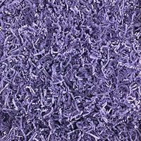 Worlds Crinkle Cut Paper Shred for Packing Filler Gift Wrap Basket Filler Colored Crinkle Paper 8OZ Lavender