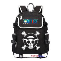 YOYOSHome Luminous Anime One Piece Cosplay Bookbag Daypack Laptop Bag Backpack School Bag