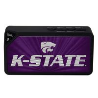 AudioSpice NCAA Kansas State Wildcats BX-100 Bluetooth Speaker, Black