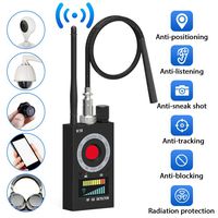 Anti Spy Detector,Vecoacopd Electronic Bug Detectors RF Signal Detector GSM Tracking Device for Wireless Audio Bug Hidden Camera Detector