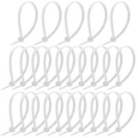Spofit 25pcs Cable Zip Ties Heavy Duty Hold Nylon Tie Wrap Thick UV Resistant Cable Organization (30 inch, white)