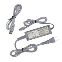YOUSHARES Wiiu GamePad Charger Cord - Power Cord Supply AC Adapter Charging Cable for Nintendo Wii U GamePad (Adapter + Cable)