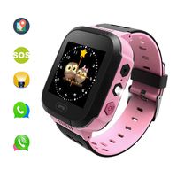 Smart Watches for Kids, Multiple Functions Like Positioning/SOS Emergency Alarm/Voice Messages/Illumination/, Girls Fun Watches Ideal Birthday Presents