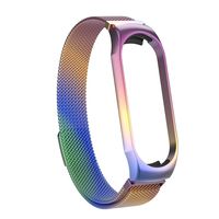 oukery Watch Bands for Mi Band 4 Wrist Strap Metal Screwless Stainless Steel for Xiaomi Mi Band 4 Strap Bracelet Miband 4 Wristbands Pulseira