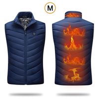Teepao - Outdoor Men Women Heated Vest USB Heating Vest Winter Thermal Cloth Camping Hiking Warm Hunting Jacket