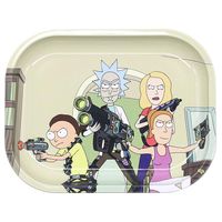 Fuguan Rolling Tray, Bob Marley Tinplate Cigarette Rolling Tray, Essential Holder Trays, Animation Pattern 18 * 14cm(H01)