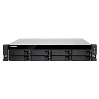 QNAP TS-831XU-4G-US 8-Bay Arm-Based 10G NAS, Quad Core 1.7GHz, 4GB DDR3 RAM, 2 X 10GbE SFP+, 2 X GbE, Single Power Supply