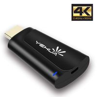 Wireless Display Dongle 1080P HDMI 2.4G+5G WiFi Adapter for TV Video Casting Devices Receiver Support Miracast / Airplay / DLNA Compatible with Android/iOS Phone Tablet