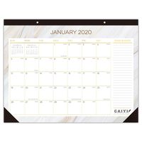 Desk Calendar 2020-2021: 17 x 13 Inches Large Monthly Desk Pad Calendar - 18 Months Desk/Wall Calendar Planner Runs from Now Through June 2021