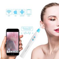 Digital Otoscope,VAlinks 2019 New Upgrade 3.9mm Ultra-Thin WiFi HD Ear Inspection Camera, Ear Scope Earwax Mite Cleaning Tool with 6 Adjustable LED Lights for iPhone, iPad & Android Smart Phones ...