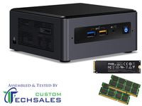 Intel NUC NUC8i7BEH Mini PC 8th Generation Intel Core i7-8559U 500GB/512GB NVMe M.2 SSD 32GB RAM Assembled and Tested