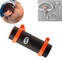 Waterproof MP3 Player Sports 8GB MP3 Player with Arm Band for Swimming Diving Water Sports (Black)