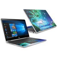MightySkins Skin Compatible with HP Pavilion x360 15.6" (2018) - Unicorn Fantasy | Protective, Durable, and Unique Vinyl Decal wrap Cover | Easy to Apply, Remove, and Change Styles | Made in The USA