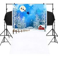 Sunshinehomely 3x5ft Christmas Winter Snow Pendant World Backdrop for Studio Photography Birthday Party Home Decor Background Children Princess Girl Kids Photo Props Backdrops (F)