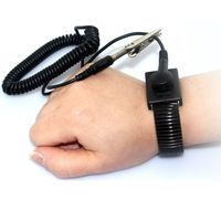 Zitrades Anti Static Wrist Strap Band Grounding, Black
