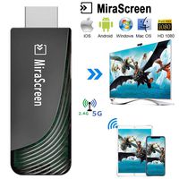 iBosi Cheng WiFi Display Dongle Wireless Display Receiver HDMI Dongle for Smartphones Laptops to HDTV Projector Car Monitor