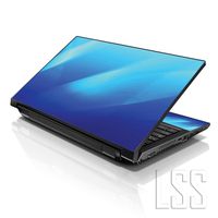 LSS 15 15.6 inch Laptop Notebook Skin Sticker Cover Art Decal Fits 13.3" 14" 15.6" 16" HP Dell Lenovo Apple Asus Acer Compaq (Free 2 Wrist Pad Included) Waves