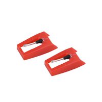 banpa Pack of 2 Turntable Replacement needle with Ceramic Tip for ION iCT09RS Quick Play LP, Power Play LP, Quick Play Flash, Contour LP, Vertical Vinyl, Archive LP, Forever LP