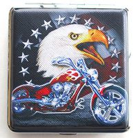 Cigarette Case Chopper Motorcycle Renegade Classics American Eagle