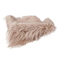 Voberry Baby Photo Props Newborn DIY Photography Soft Fur Quilt Photographic Mat Background Blanket (Khaki)