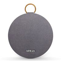 AOMAIS Ball Bluetooth Speakers,Wireless Portable Bluetooth 4.2,15W Superior Sound with DSP,Stereo Pairing for Surround Sound,Waterproof Rating IPX7,for Sports,Travel,Shower,Beach,Party (Grey)