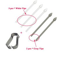 Ubrokeifixit Compatible Touch Stylus S Pen Replacement Tips/Nibs for Samsung Galaxy Note10+ N975F N975U N975W N975U1 N975F/DS N9750/DS N975N,Note10+ 5G N976U N976F N976N (Note10+ Nibs-White)