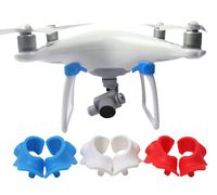 O'woda 1 Pair Front Visual Camera Eyes Protect Cap Dustproof Moisture-Proof Cover for DJI Phantom 4 (Blue)