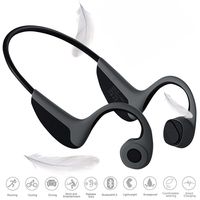 Bone Conduction Headphones Wireless Headphones Bluetooth Headphones with Microphone Sports Open Ear Earbuds