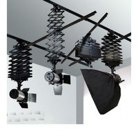 72" Pro Photo Video Studio Ceiling Rail Track System Photography Pantographyd