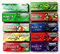 10 x Juicy Jay's Mixed 1 1/4 Flavoured Cigarette Papers