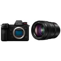 Panasonic LUMIX S1R Full Frame Mirrorless Camera with Panasonic LUMIX S PRO 50mm F1.4 Lens