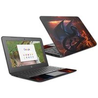 Mightyskins Skin Compatible with Hp Chromebook 11 G6 11.6" (2018) - Fire Dragon | Protective, Durable, and Unique Vinyl Decal Wrap Cover | Easy to Apply, Remove, and Change Styles | Made in The USA