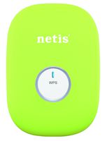 Netis E1+ 300Mbps Wireless N Range Extender, Travel Router, Wi-Fi Repeater, Green (E1+ Green)