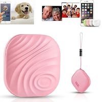 Nut Key Finder Phone Finder Anything Finder Anti-Lost Tag.Bluetooth Item Tracking Device to Find Car Keys Phone Wallet, Dogs.Remote Control, Luggage Keychain Locator (1PCS, Pink)