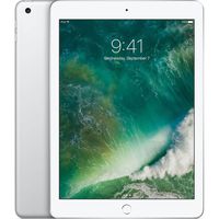 Apple iPad with WiFi, 128GB, Silver (2017 Model) (Renewed)