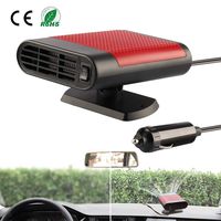 【2019 Upgrade】 Wonninek Car Heater Defroster 12V Car Fast Heating Defrost Defogger Windscreen Demister Fan De-Icer (Red)