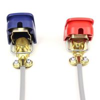 FOXSUR 12V Car Battery Quick Release Connector, Battery Fast Disconnect Terminal Connector, Car battery jump start Connector 1 pair