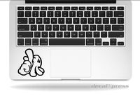 LA Mickey Keyboard Touchpad- Decal Sticker for MacBook, Air, Pro All Models