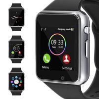 WJPILIS Smart Watch Touchscreen Bluetooth Smartwatch Wrist Watch Sports Fitness Tracker with SIM SD Card Slot Camera Pedometer Compatible iPhone iOS Samsung Android for Women Kids Men (Silver)